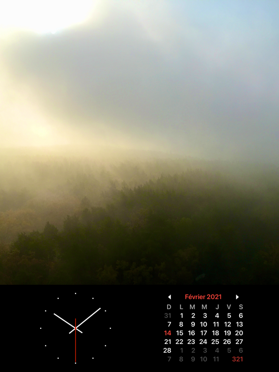 Screenshot #6 pour Photo Frame Calendar & Clock