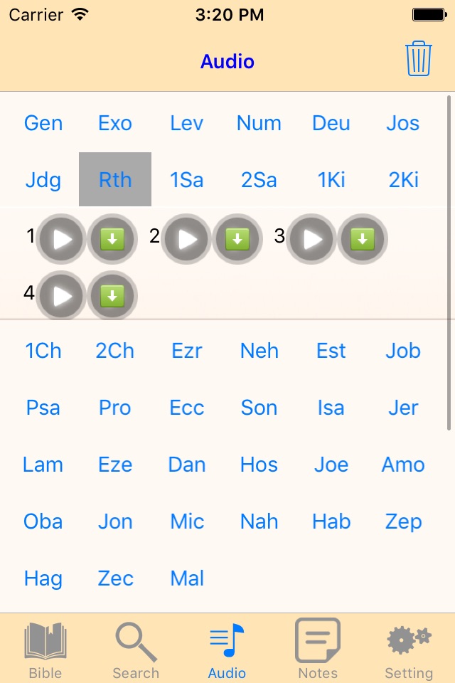 Swedish-English Audio Bible screenshot 3