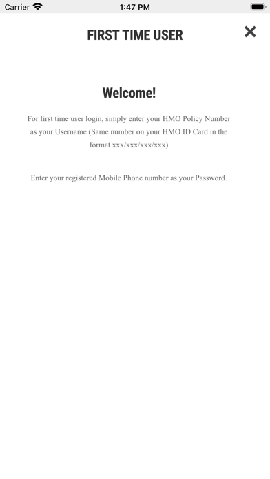 RedcareHMO Mobile Screenshot