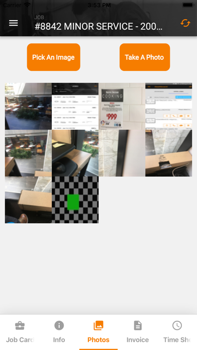 MechanicDesk Mobile Screenshot