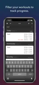 Lift Log: #1 Weightlifting Log screenshot #4 for iPhone