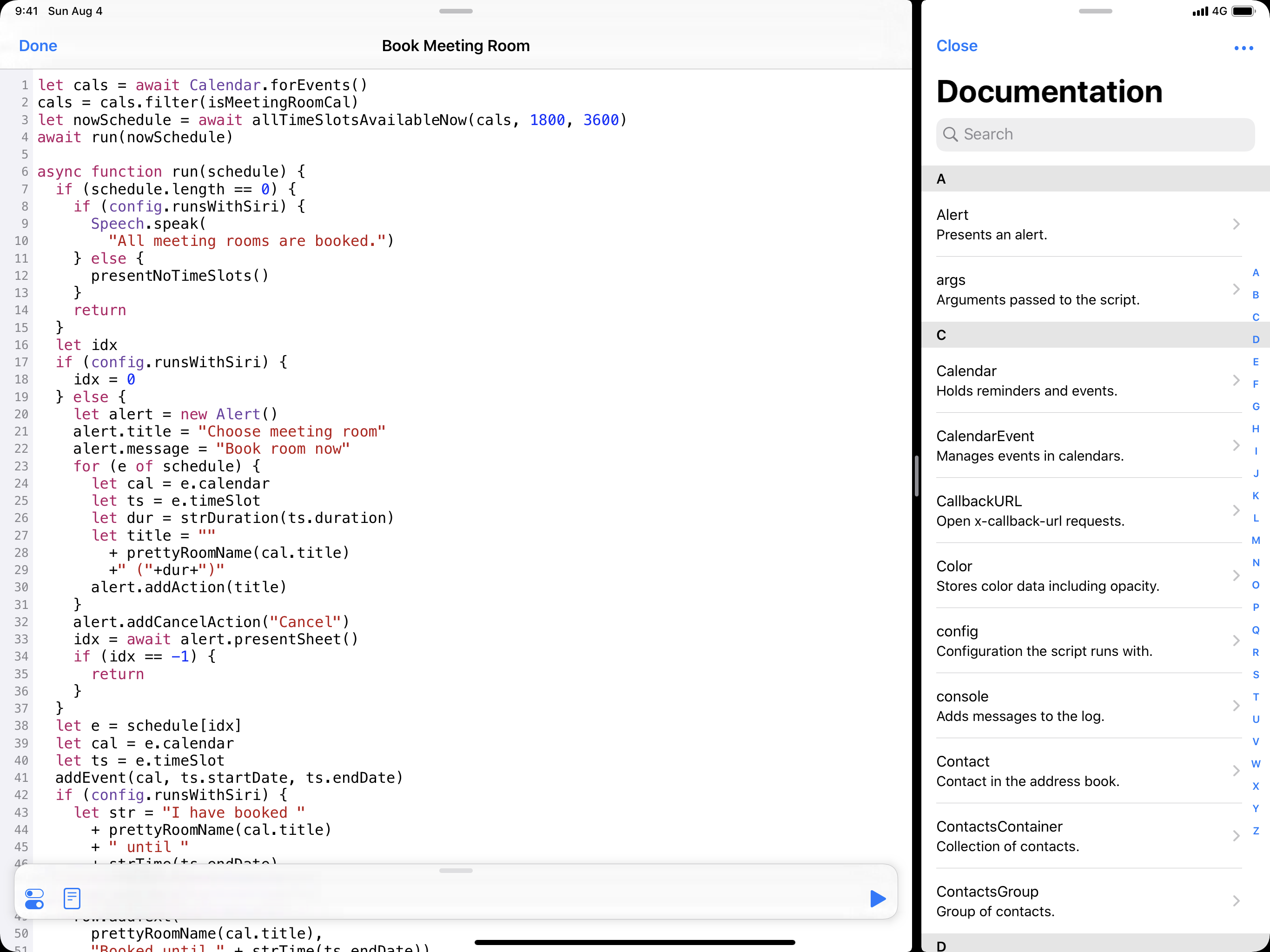 Scriptable