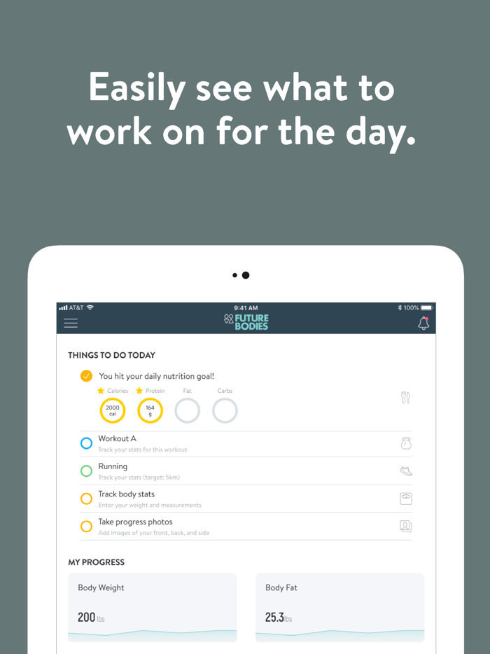 Future Bodies Coaching App