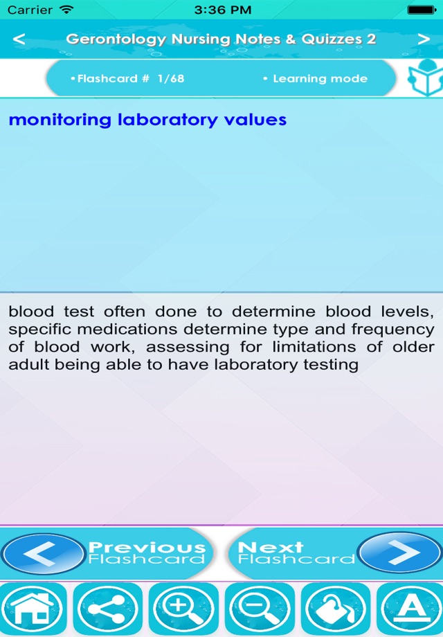 Gerontological Nursing Q&A App screenshot 3