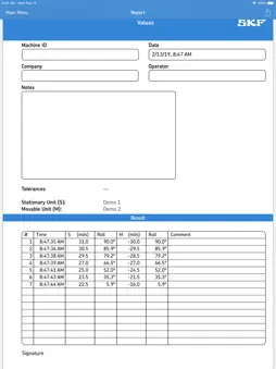 SKF Values screenshot 4
