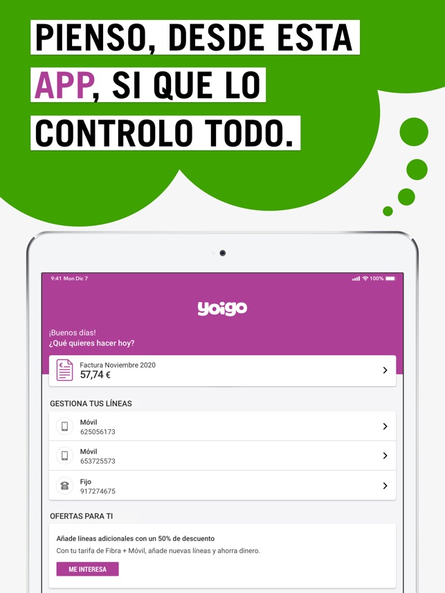 Mi Yoigo on the App Store