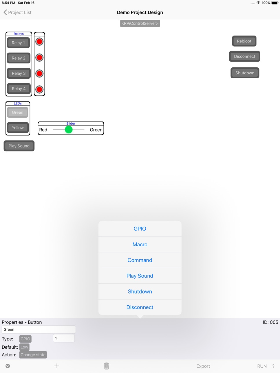 iPad screenshot
