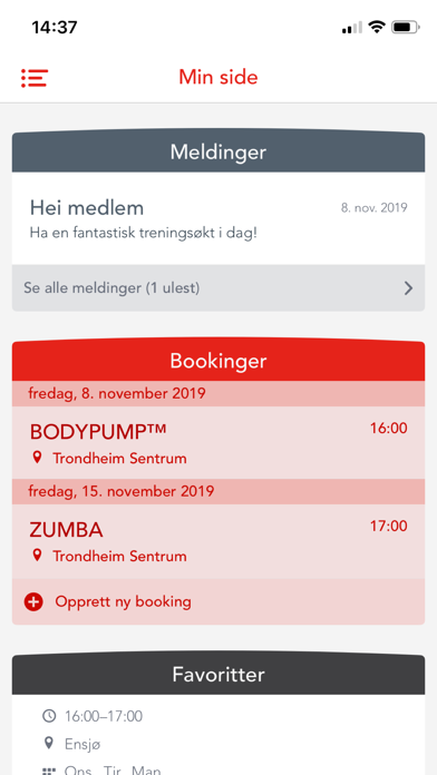 Fresh Fitness Norge Screenshot