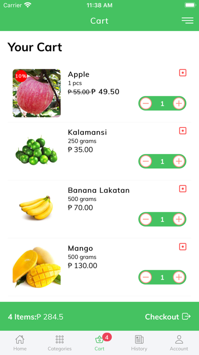 GoFreshBuy Screenshot