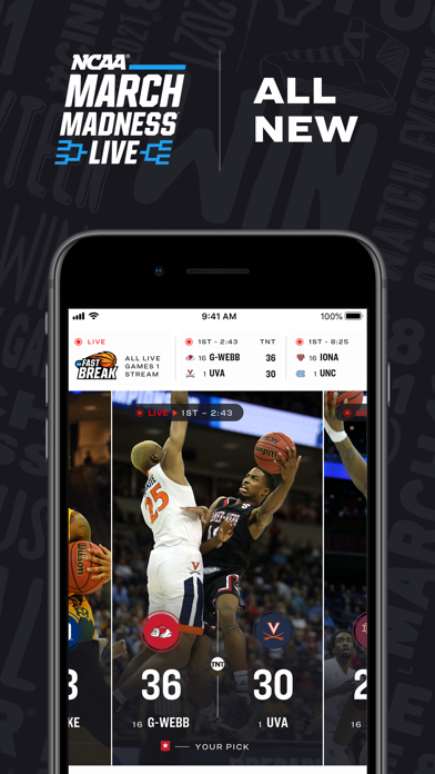 How to cancel & delete NCAA March Madness Live from iphone & ipad 1