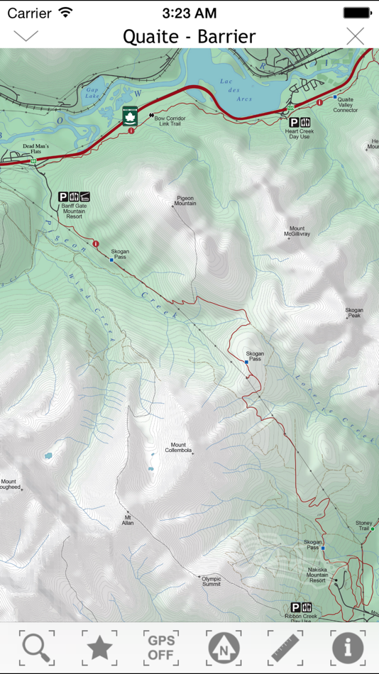#8. Kananaskis Country MTB Trails (iOS) 由: Ryan Robertson