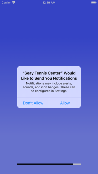 Seay Tennis Center Screenshot