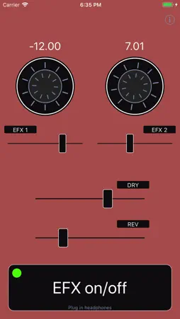 Harmonizer audio effect screenshot 2