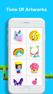 voxel: pixel art coloring iphone screenshot 4