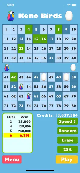 Game screenshot Keno Birds mod apk