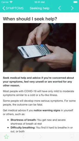 Game screenshot Coronavirus Support App (UK) apk
