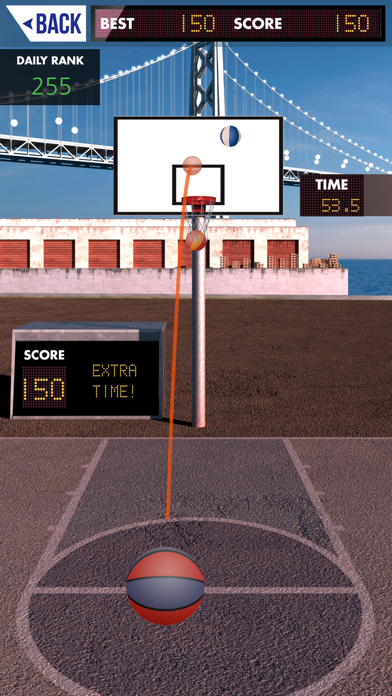 Tappy Sports Basketball Game Screenshot