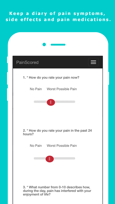 Pain Scored Screenshot
