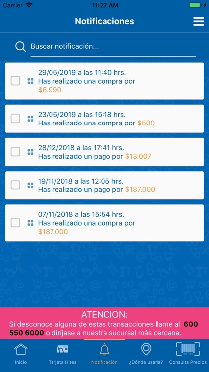 Tarjeta Hites screenshot-4