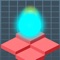 New Fun game  one touch  to make your way through, avoid obstacles white balls and beams, fallow the path with the bleu points,
