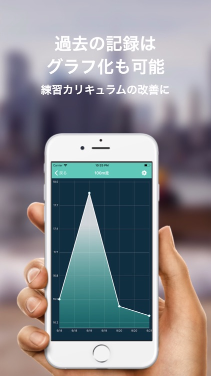 ストップウォッチ＆記録 screenshot-3