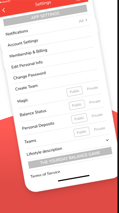 YourDay Balance Game (YDBG) Screenshot
