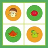 Fruits Vegetables Memory Game icon
