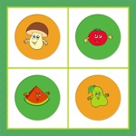 Fruits Vegetables Memory Game