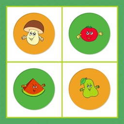 Jeu mémoire: Fruits et Légumes