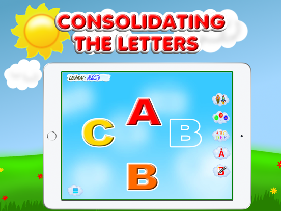 ABC Teach kids The Alphabet iPad screenshot