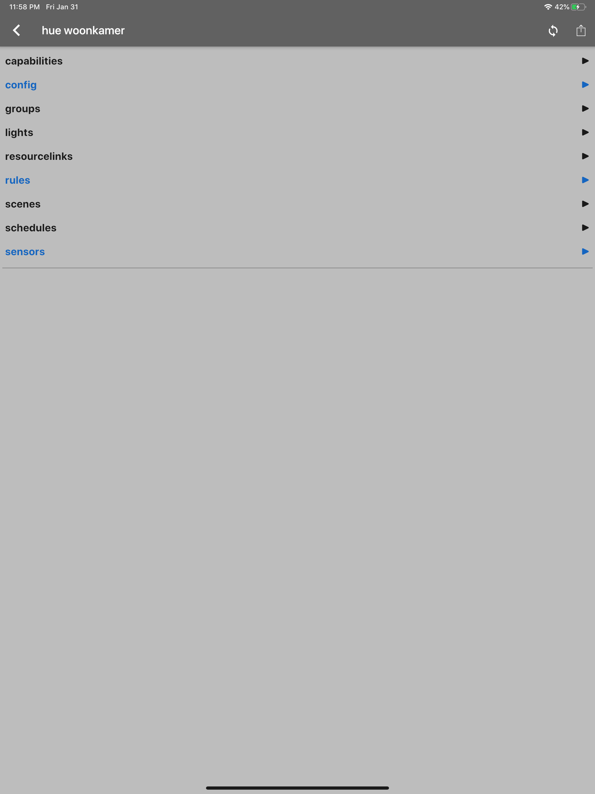 Hue Config Viewer