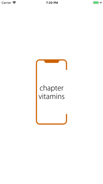 Screenshot #1 pour ChapterVitamins