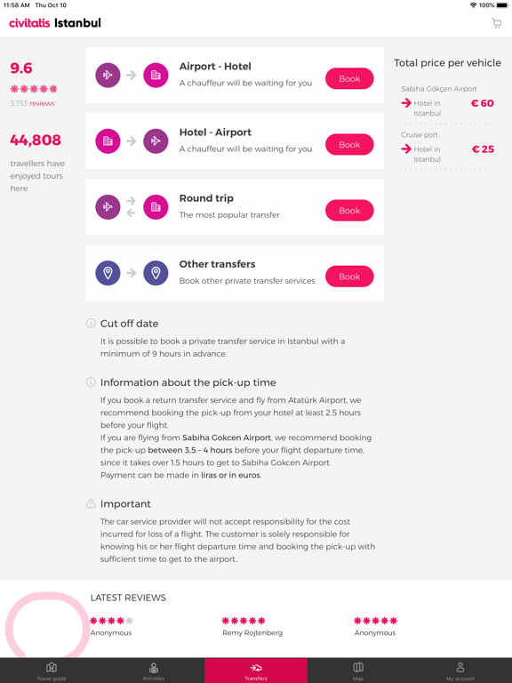 Istanbul Guide by Civitatis iPad screenshot 3 - Travel app