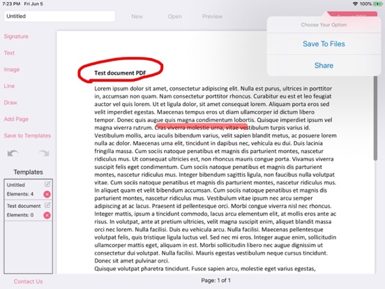 Screenshot #4 pour Créateur et éditeur PDF