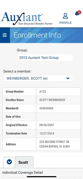 Game screenshot Auxiant Health apk