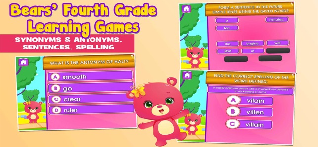 Bears 4th Grade School Games(圖3)-速報App