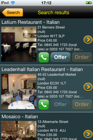 Restaurant Guides screenshot 3
