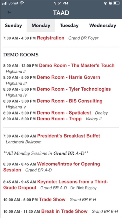 2020 TAAD Conference