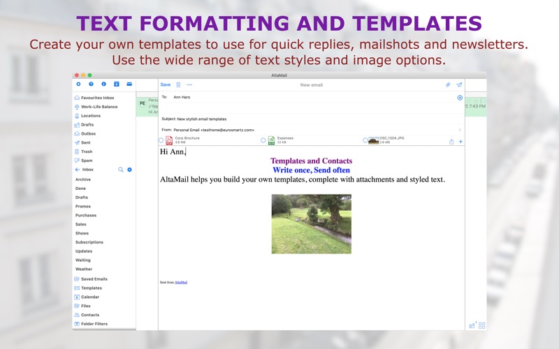 Screenshot #4 for AltaMail