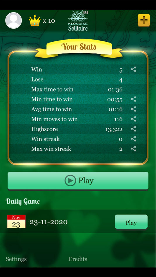 #1. Solitaire LS (iOS) 由: Jaehyun Kang