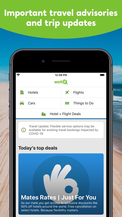 Wotif Hotels & Flights screenshot-0