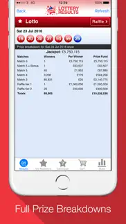 lottery results - ticket alert iphone screenshot 4