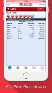 Lottery Results - Ticket alert screenshot #4 for iPhone