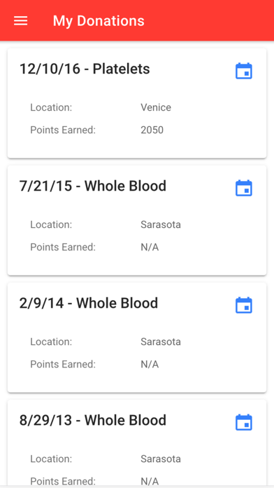SCBC SunCoast Blood Centers Screenshot