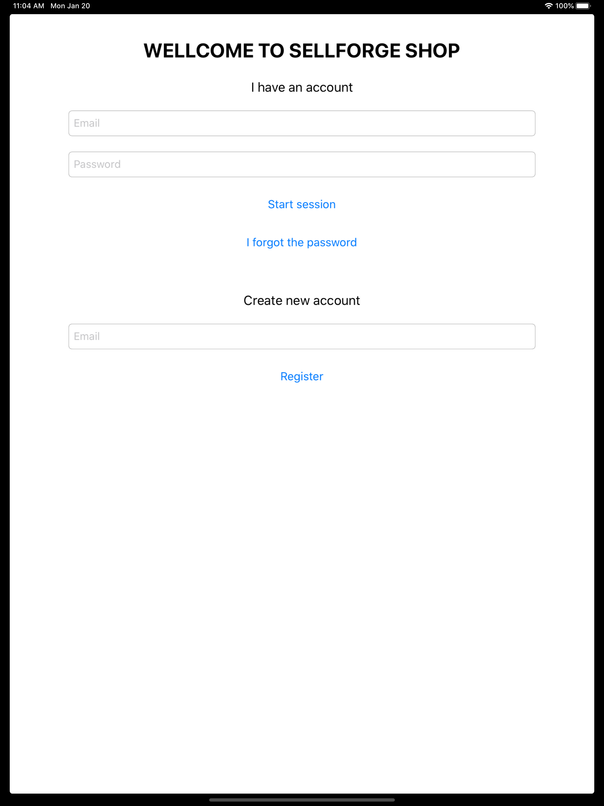 Sellforge Shop