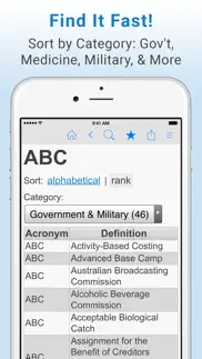 acronym finder iphone resimleri 2