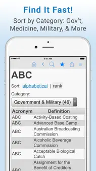 Acronym Finder iphone bilder 1