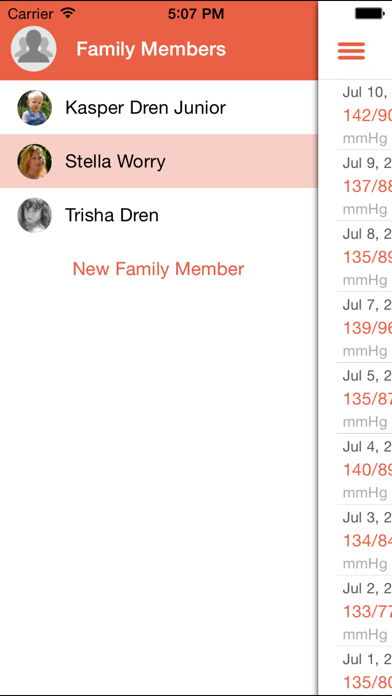 Screenshot #3 pour Axilla Personal Health Record