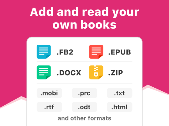 eBoox - fb2 ePub book reader iPad app afbeelding 2