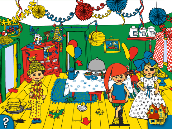 Pippi's Villa Villekulla! iPad app afbeelding 1